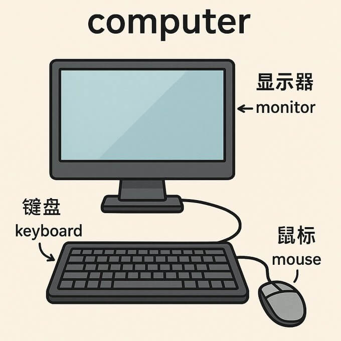 英语单词闪卡制作