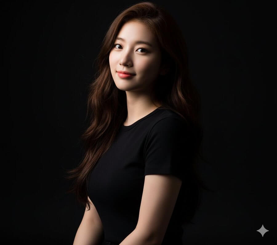 制作工作室拍摄肖像照